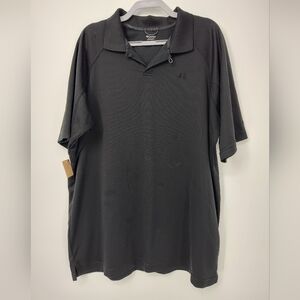 Columbia Men's Black Polo Shirt Size XL